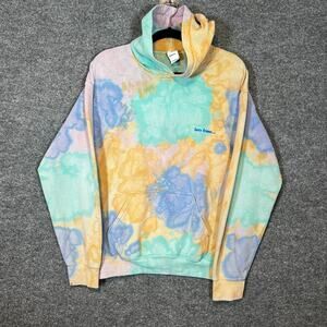 Iets Frans Sweater Womens Small Tie‎ Dye Hoodie Sweatshirt Boho Fleece